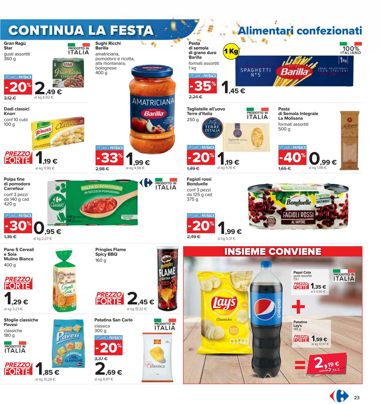 Volantino Carrefour 23.10.2023 - 02.11.2023