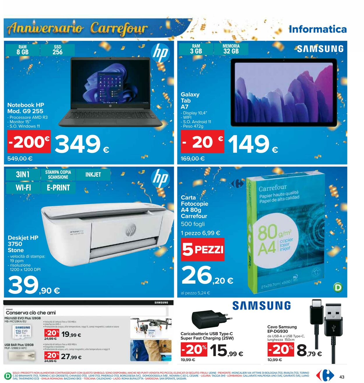 Volantino Carrefour 23.10.2023 - 02.11.2023