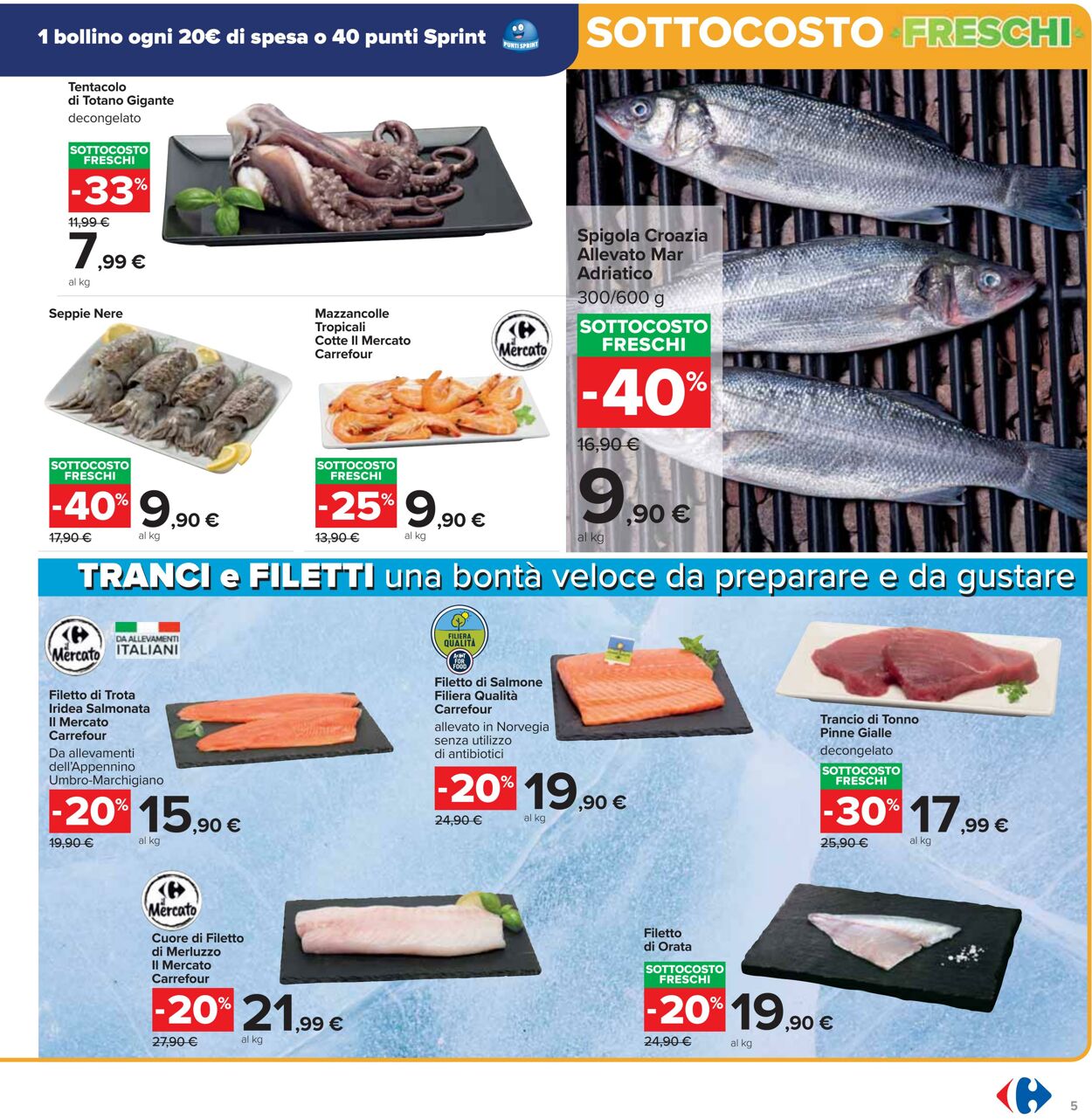 Volantino Carrefour 16.09.2024 - 25.09.2024