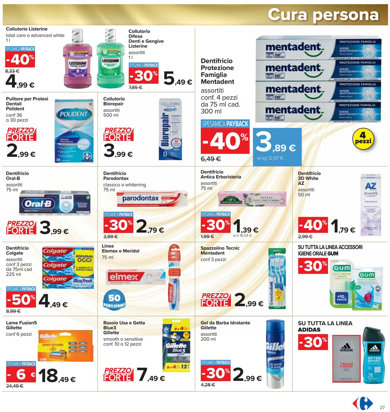 Volantino Carrefour 16.09.2024 - 25.09.2024