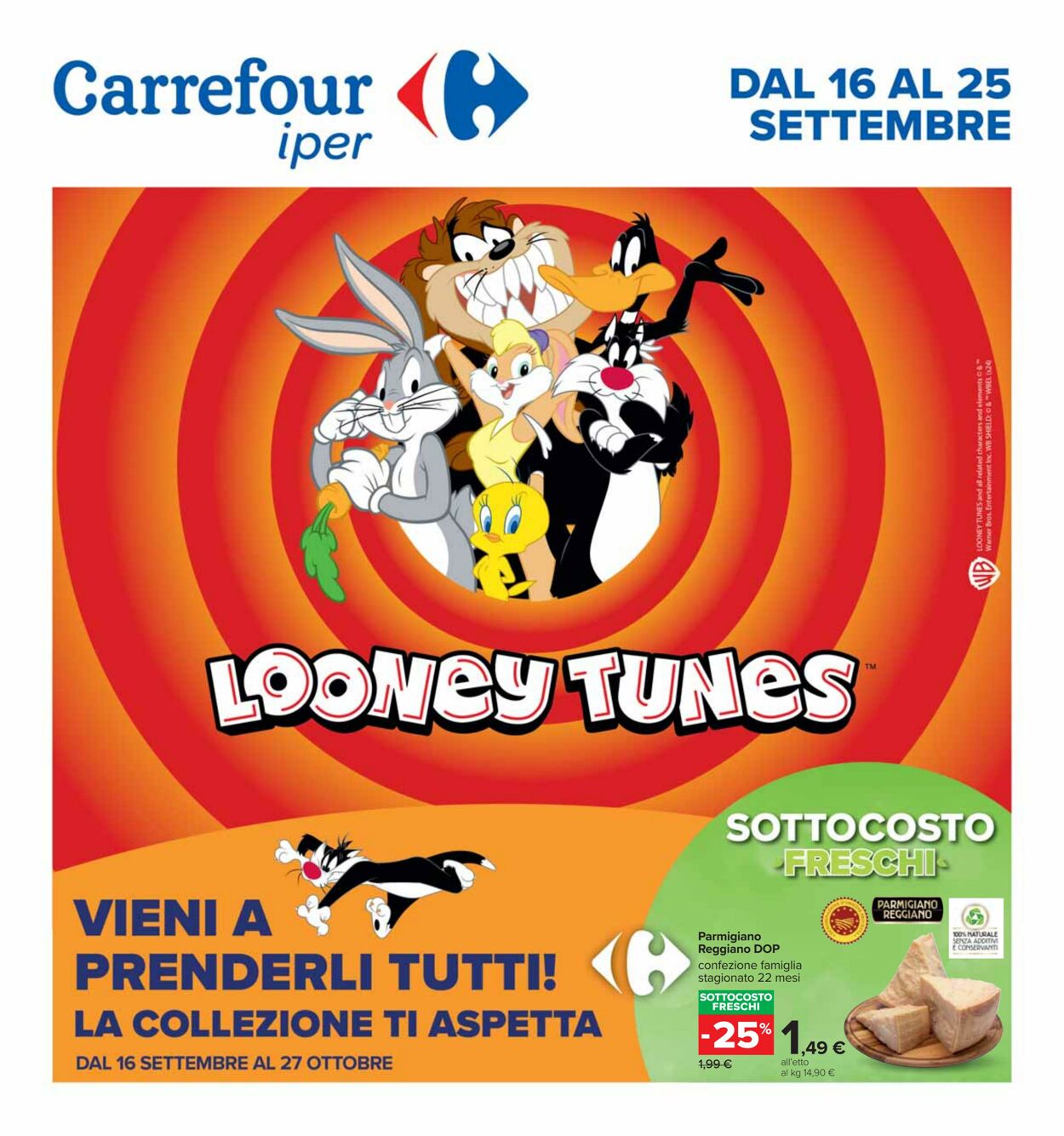 Volantino Carrefour 16.09.2024 - 25.09.2024