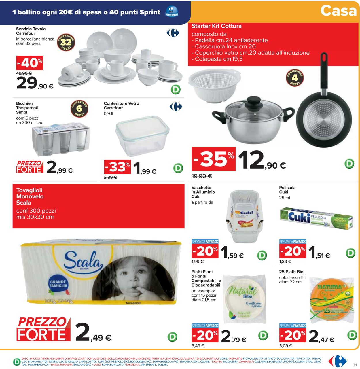 Volantino Carrefour 16.09.2024 - 25.09.2024