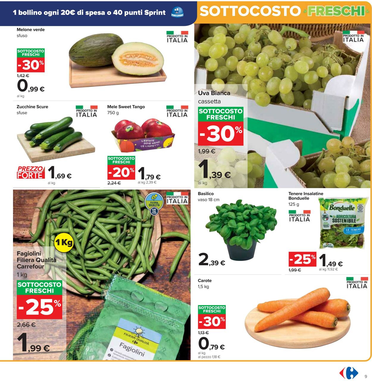 Volantino Carrefour 16.09.2024 - 25.09.2024