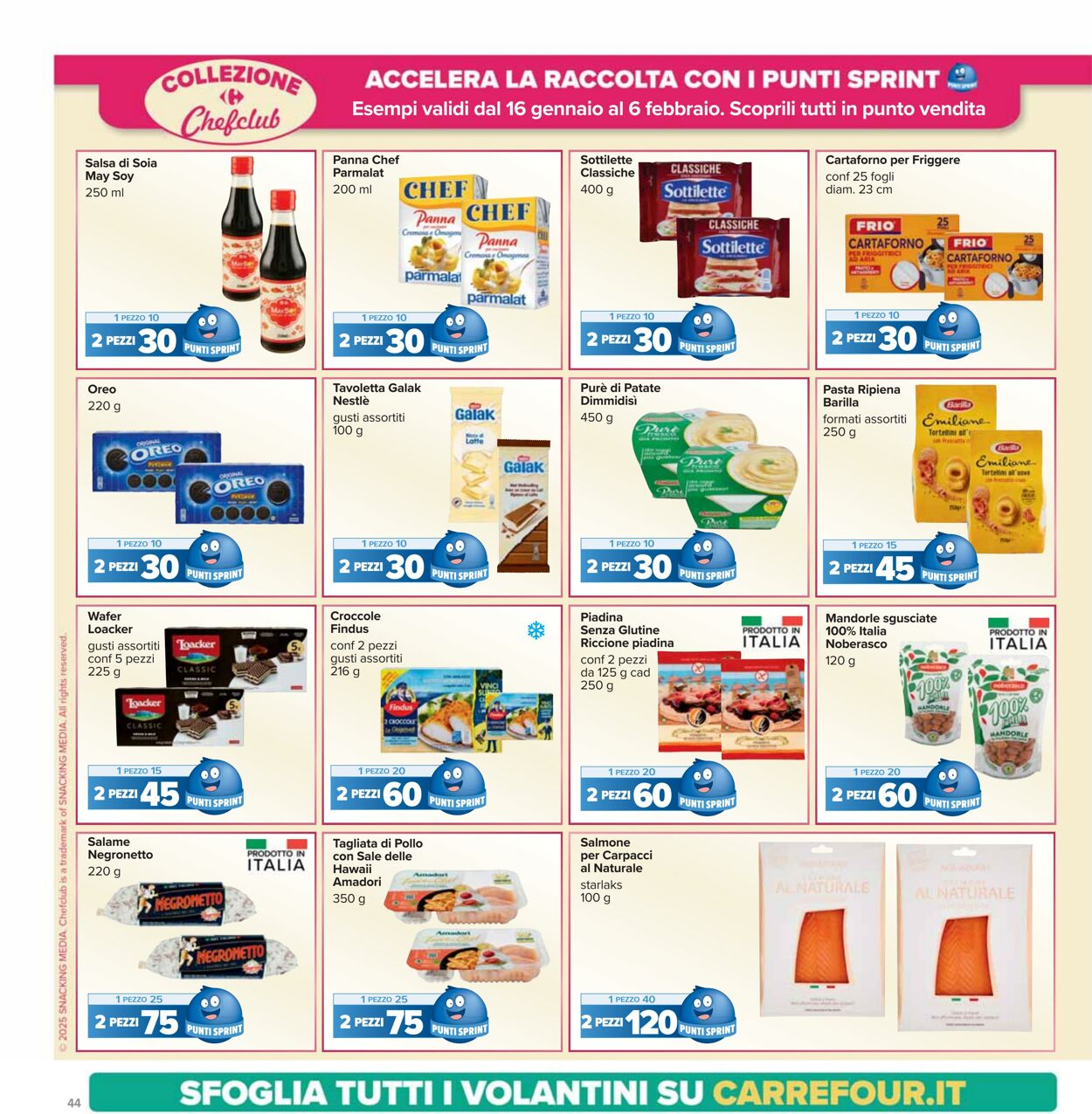 Volantino Carrefour 16.01.2025 - 27.01.2025