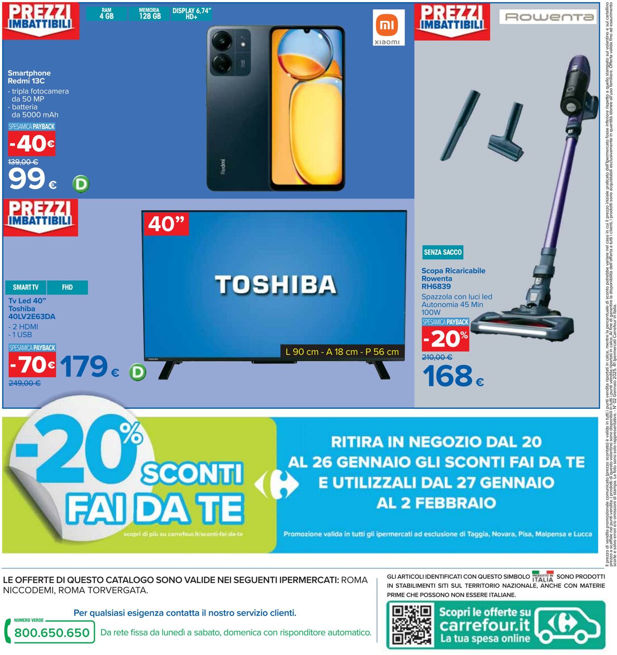 Volantino Carrefour 16.01.2025 - 27.01.2025