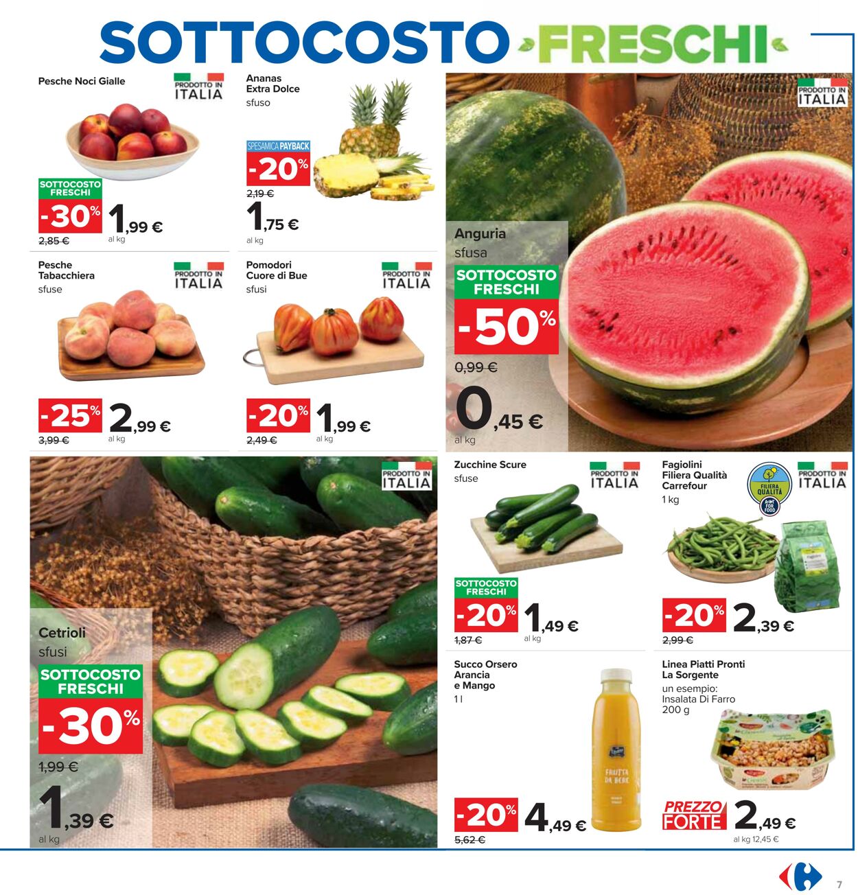 Volantino Carrefour 11.07.2024 - 24.07.2024