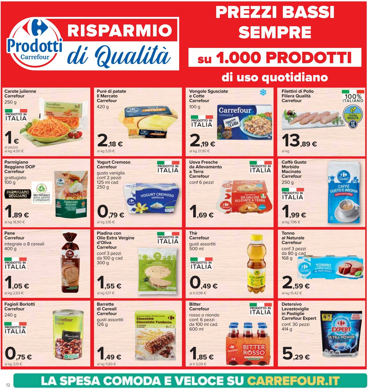 Volantino Carrefour 11.07.2024 - 24.07.2024