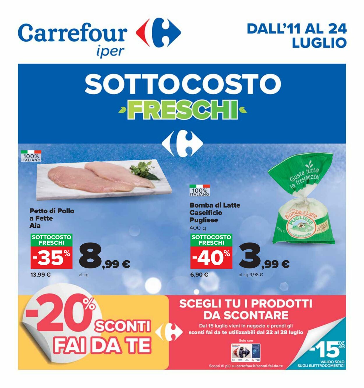 Volantino Carrefour 11.07.2024 - 24.07.2024