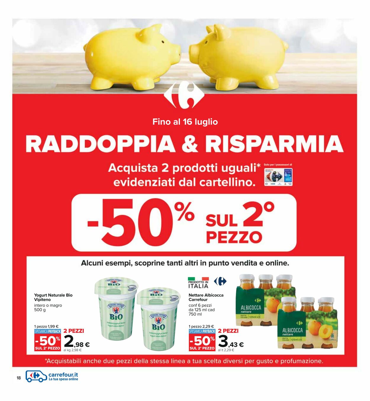 Volantino Carrefour 16.06.2023 - 28.06.2023