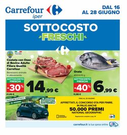 Volantino Carrefour 16.06.2023 - 28.06.2023