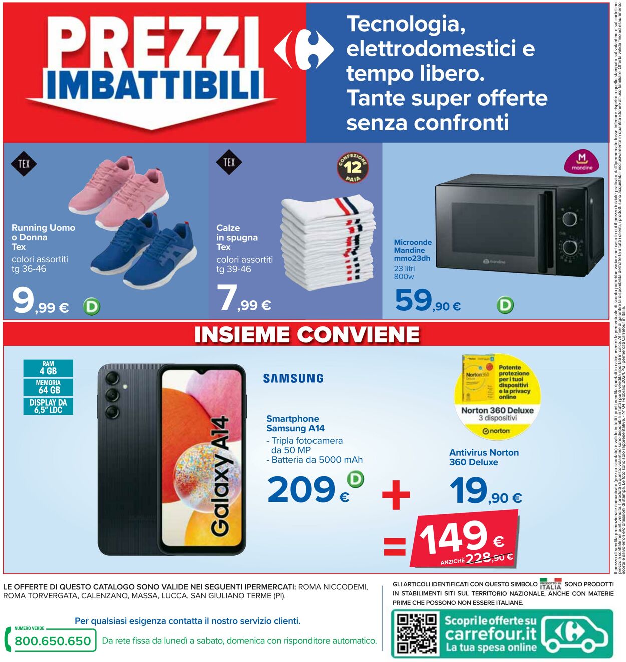 Volantino Carrefour 12.02.2024 - 21.02.2024