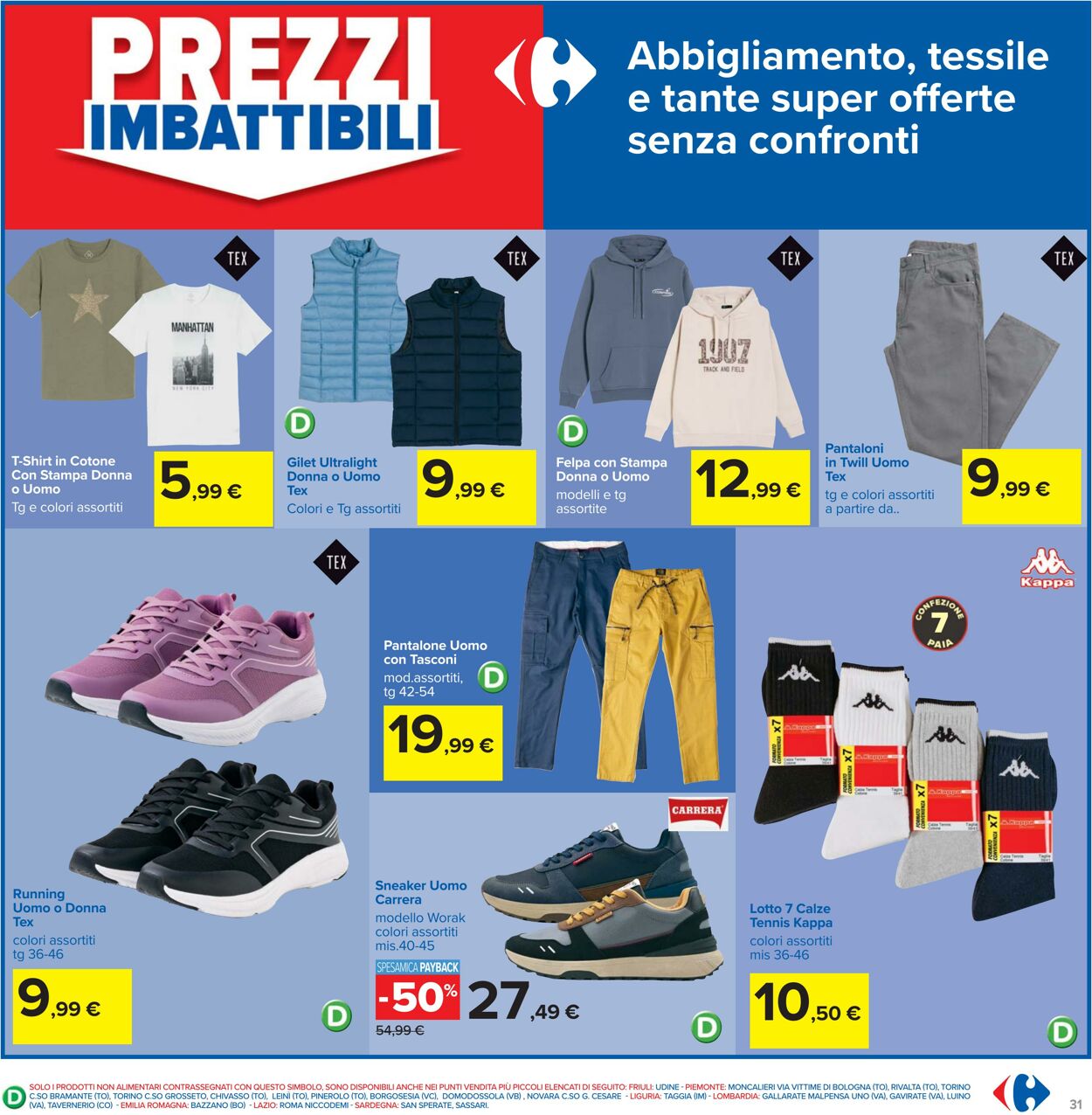 Volantino Carrefour 15.09.2025 - 25.09.2025