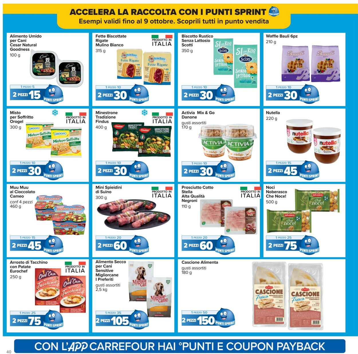 Volantino Carrefour 15.09.2025 - 25.09.2025