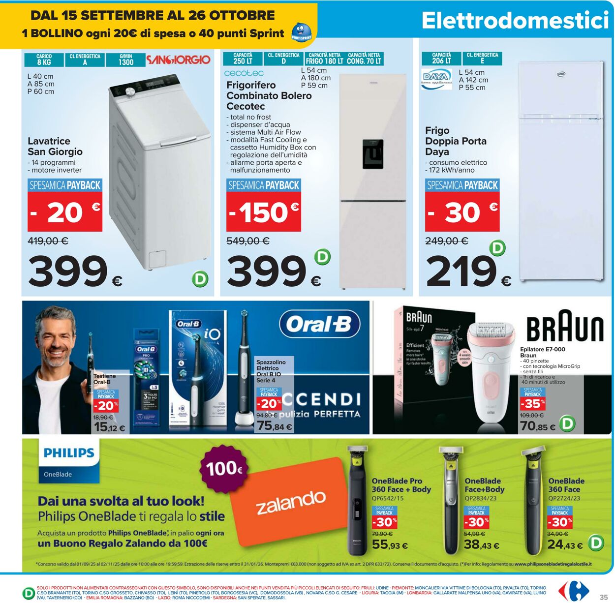 Volantino Carrefour 15.09.2025 - 25.09.2025