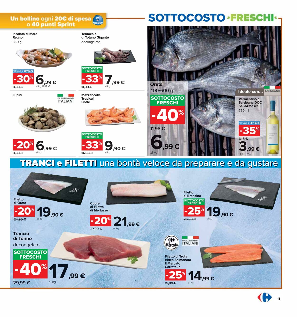 Volantino Carrefour 11.09.2023 - 24.09.2023