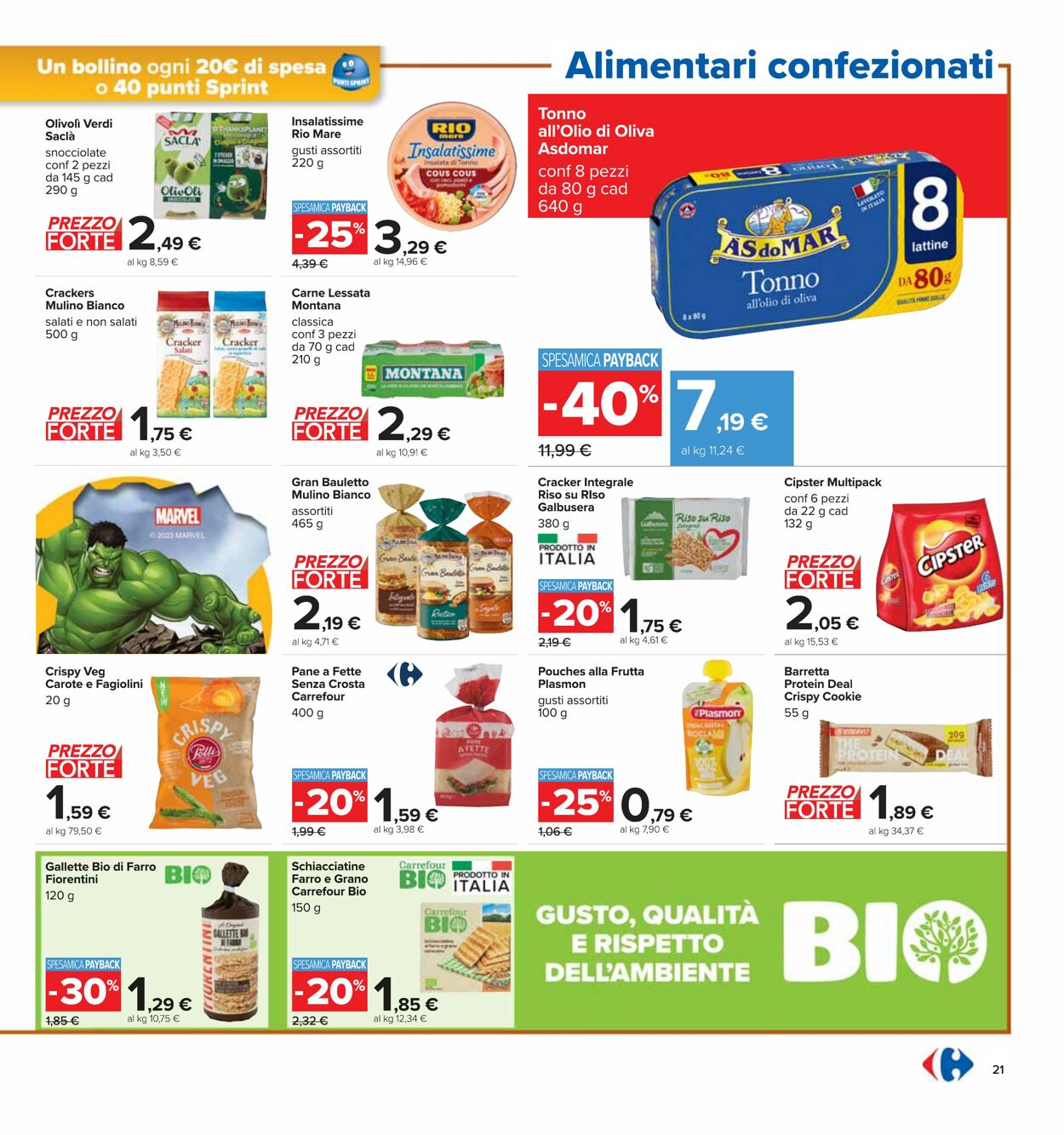 Volantino Carrefour 11.09.2023 - 24.09.2023