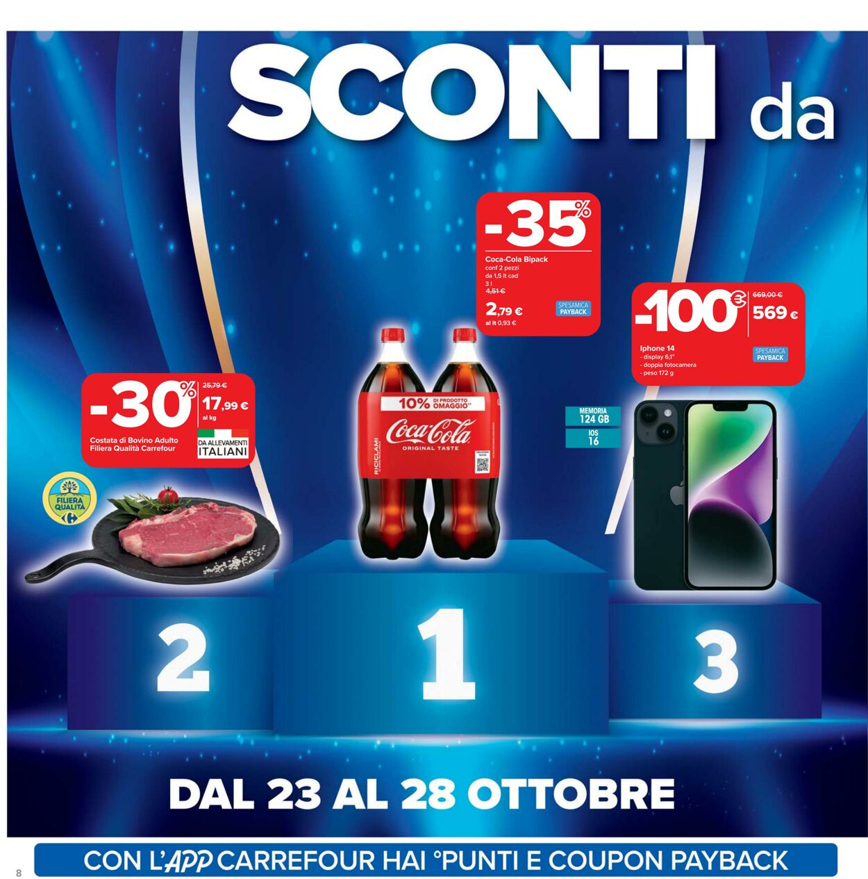 Volantino Carrefour 23.10.2025 - 06.11.2025