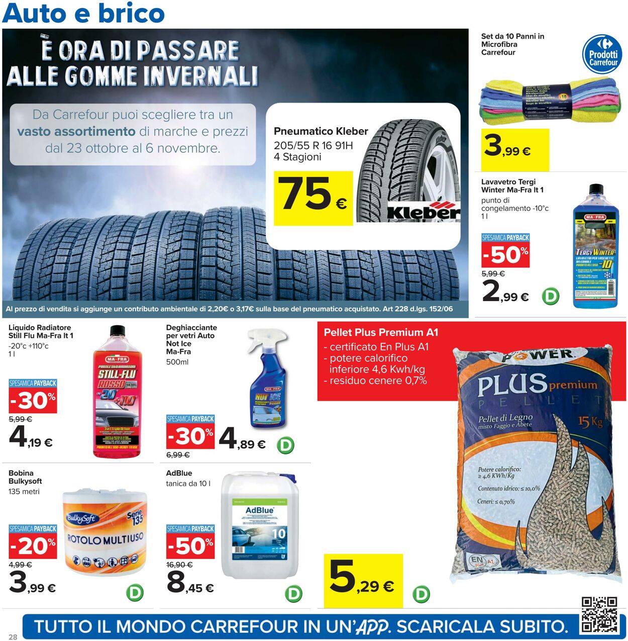 Volantino Carrefour 23.10.2025 - 06.11.2025