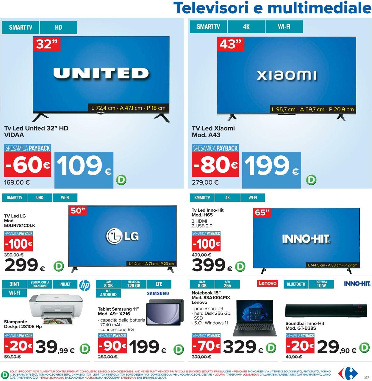 Volantino Carrefour 23.10.2025 - 06.11.2025
