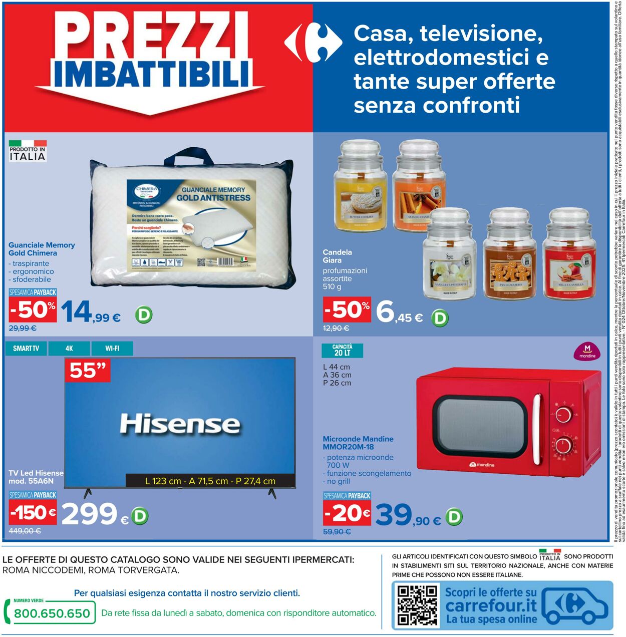 Volantino Carrefour 23.10.2025 - 06.11.2025