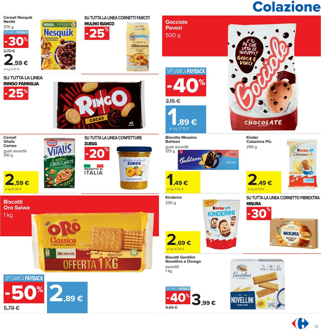 Volantino Carrefour 23.10.2025 - 06.11.2025