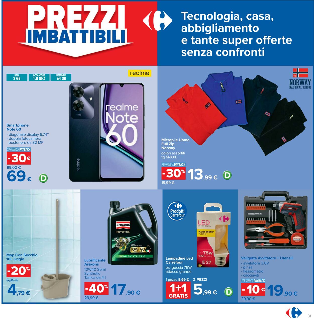 Volantino Carrefour 23.10.2025 - 06.11.2025