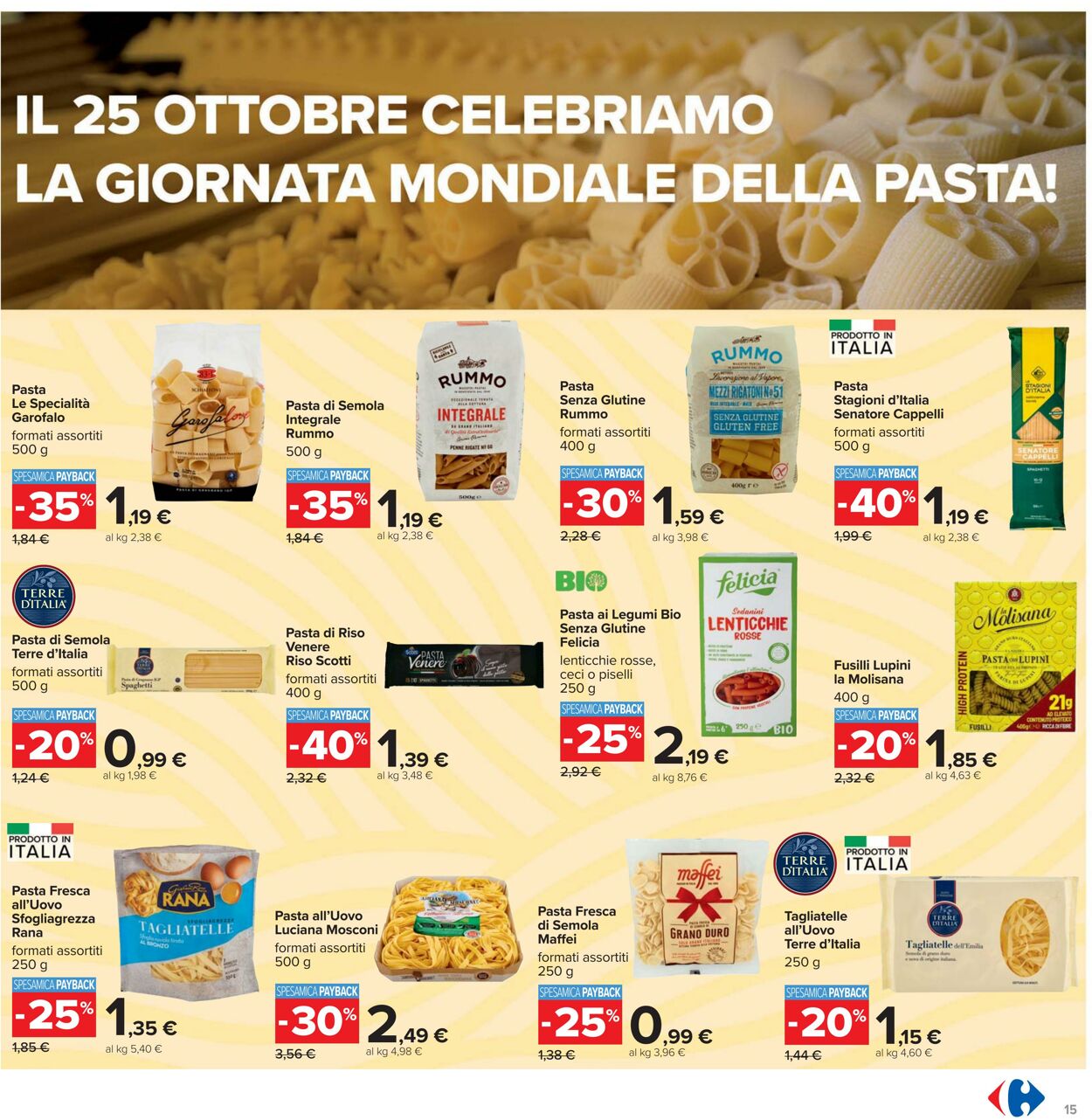 Volantino Carrefour 23.10.2025 - 06.11.2025
