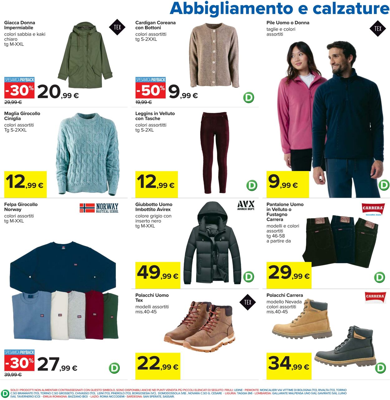 Volantino Carrefour 23.10.2025 - 06.11.2025