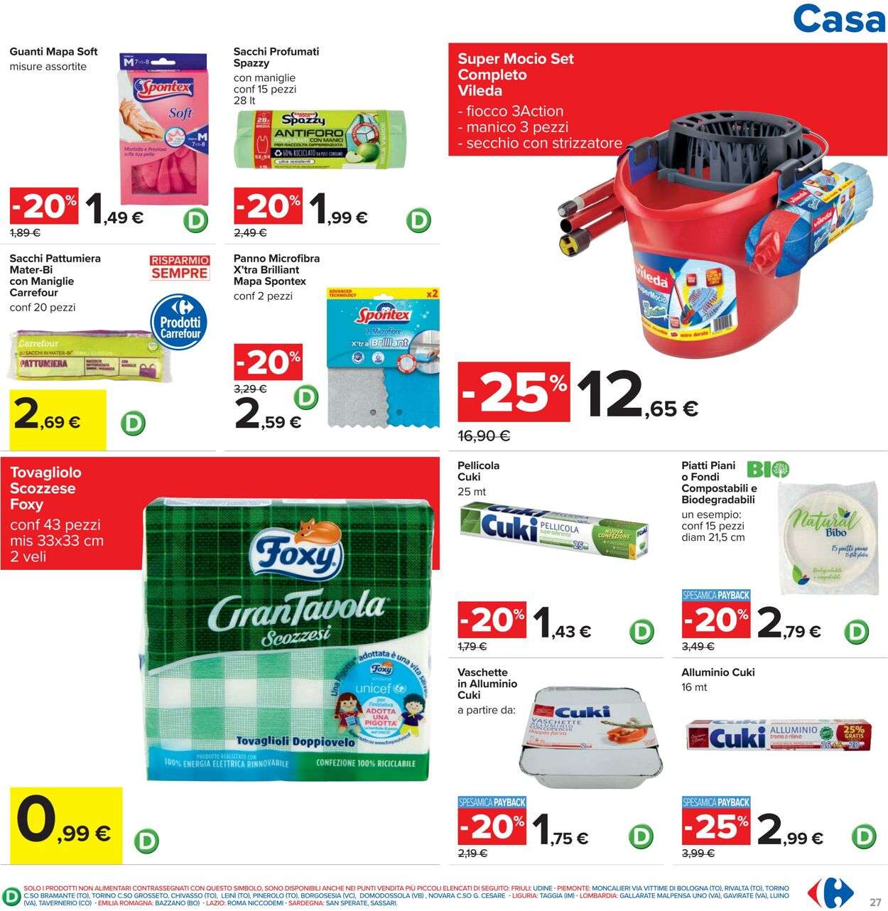 Volantino Carrefour 23.10.2025 - 06.11.2025