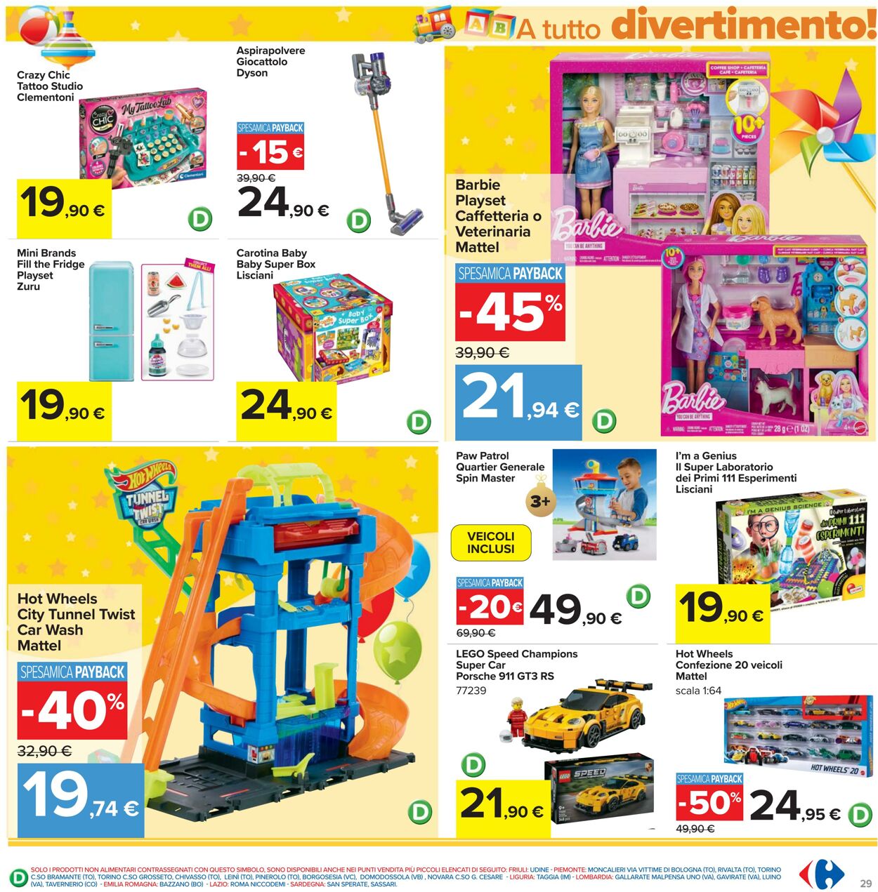 Volantino Carrefour 23.10.2025 - 06.11.2025