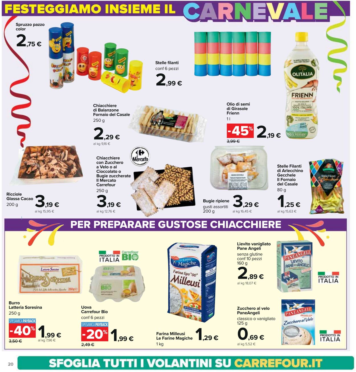 Volantino Carrefour 18.01.2024 - 01.02.2024