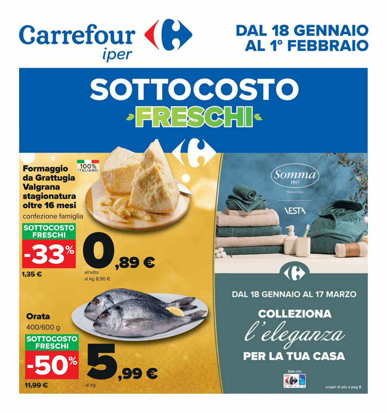 Volantino Carrefour 18.01.2024 - 01.02.2024