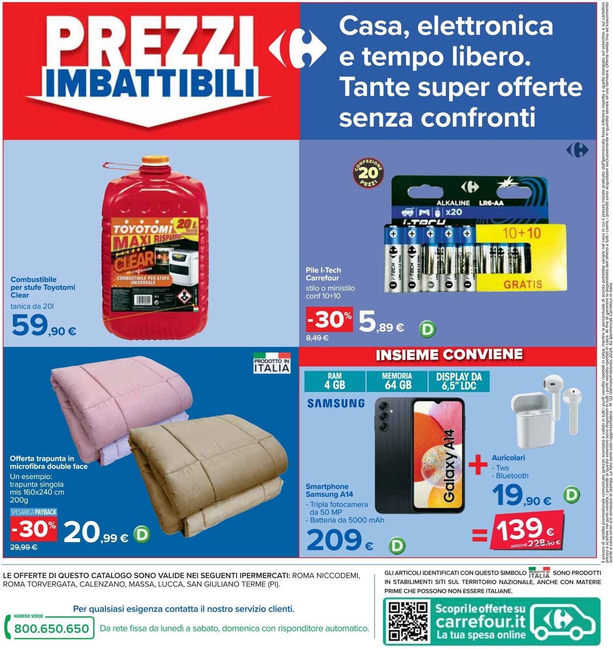 Volantino Carrefour 18.01.2024 - 01.02.2024