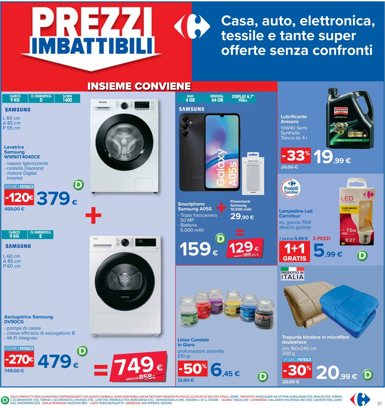 Volantino Carrefour 24.10.2024 - 07.11.2024