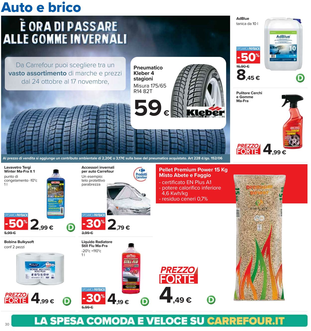 Volantino Carrefour 24.10.2024 - 07.11.2024