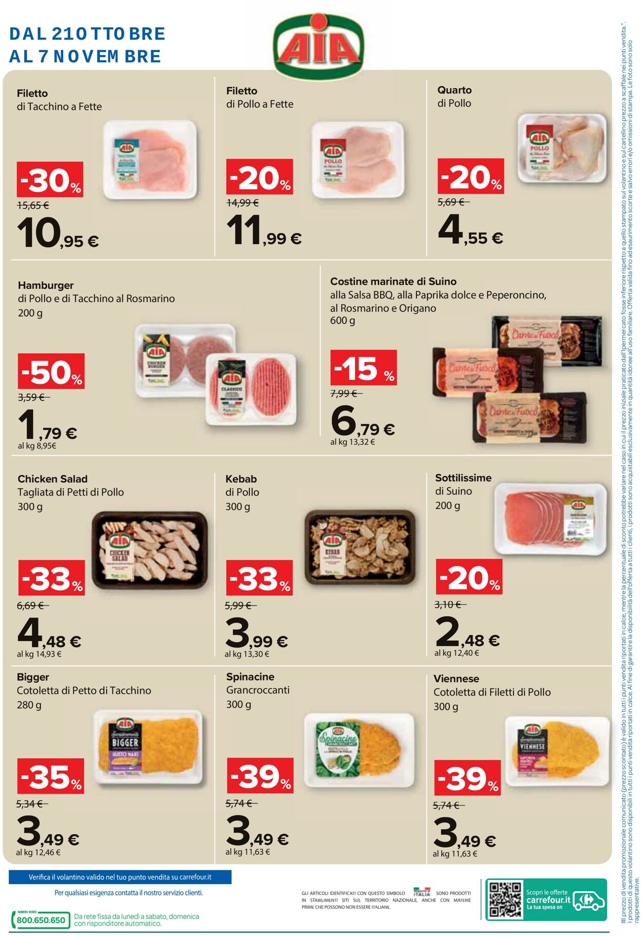 Volantino Carrefour 26.09.2024 - 23.10.2024