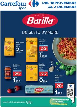 Volantino Carrefour 18.11.2024 - 02.12.2024