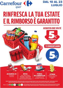 Volantino Carrefour 10.07.2025 - 23.07.2025
