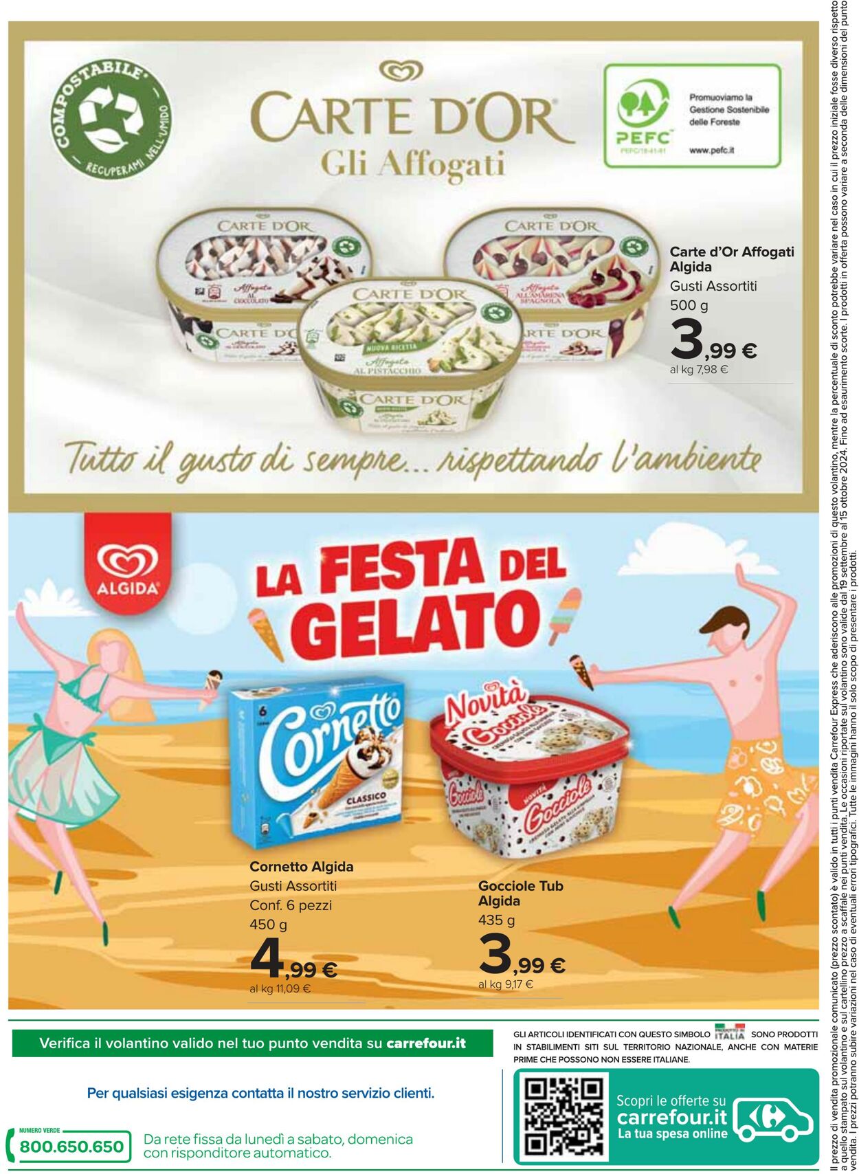 Volantino Carrefour 19.09.2024 - 15.10.2024