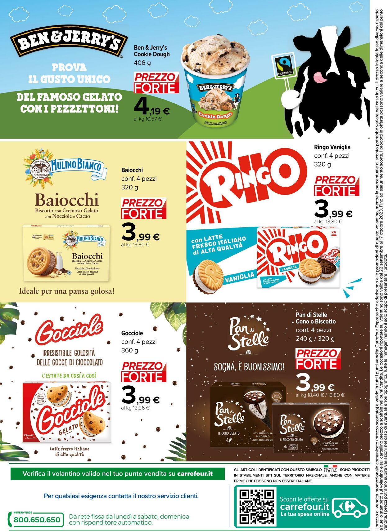 Volantino Carrefour 22.09.2023 - 17.10.2023