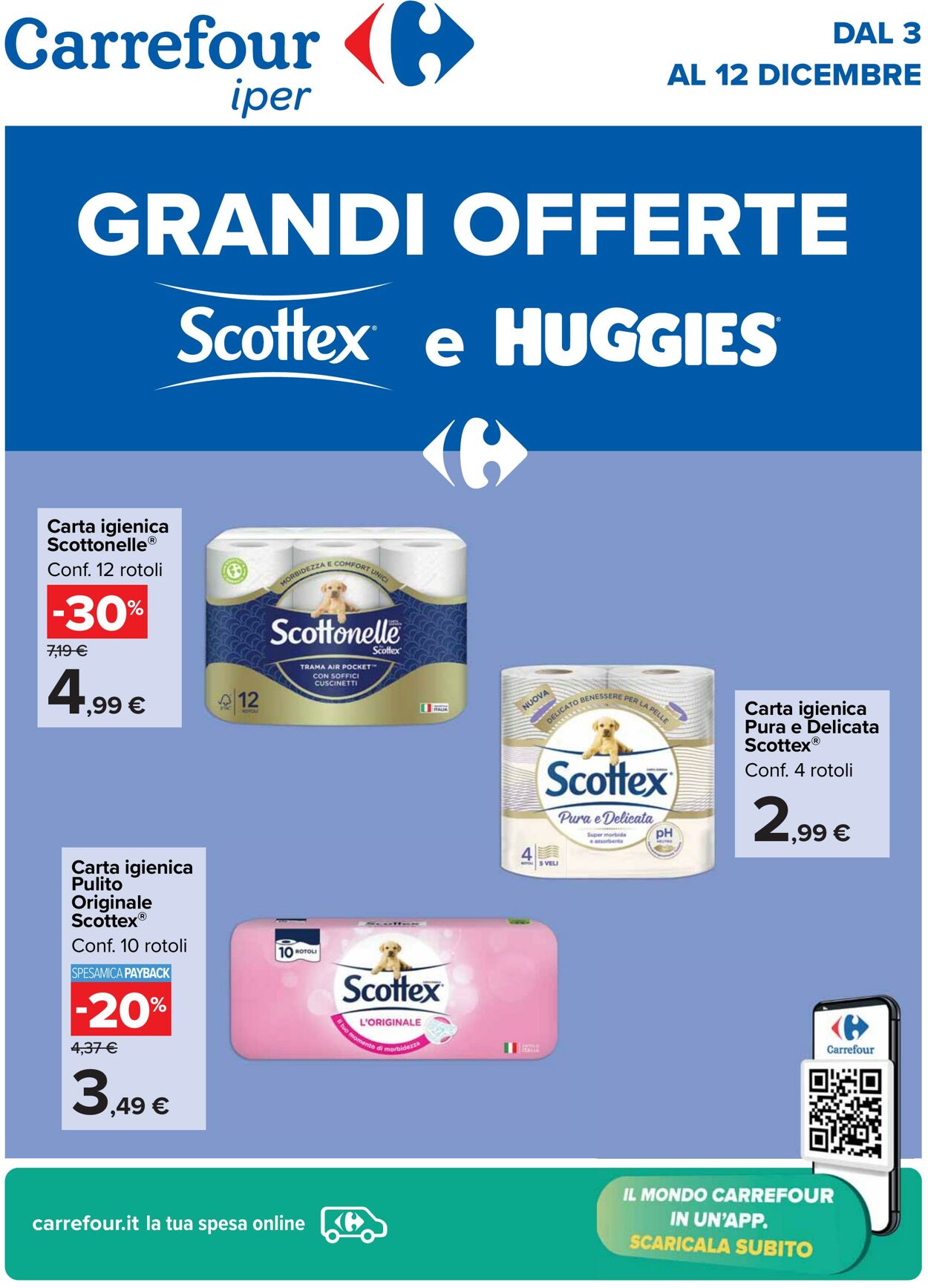 Volantino Carrefour 03.12.2024 - 12.12.2024