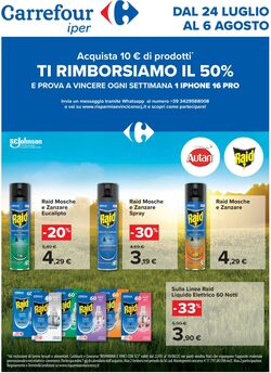 Volantino Carrefour 24.07.2025 - 06.08.2025