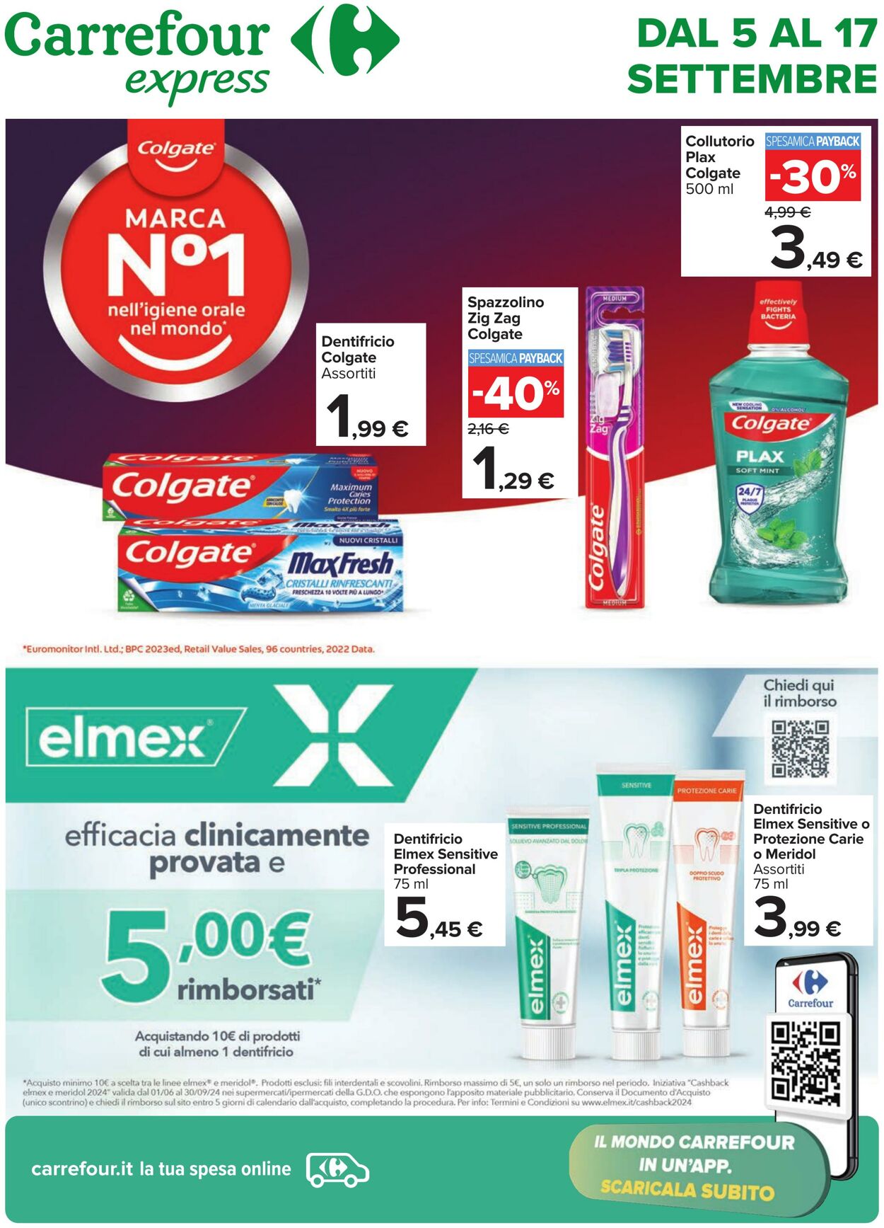 Volantino Carrefour 05.09.2024 - 17.09.2024