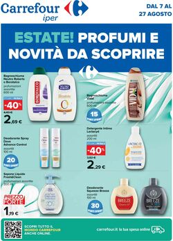 Volantino Carrefour 07.08.2023 - 27.08.2023