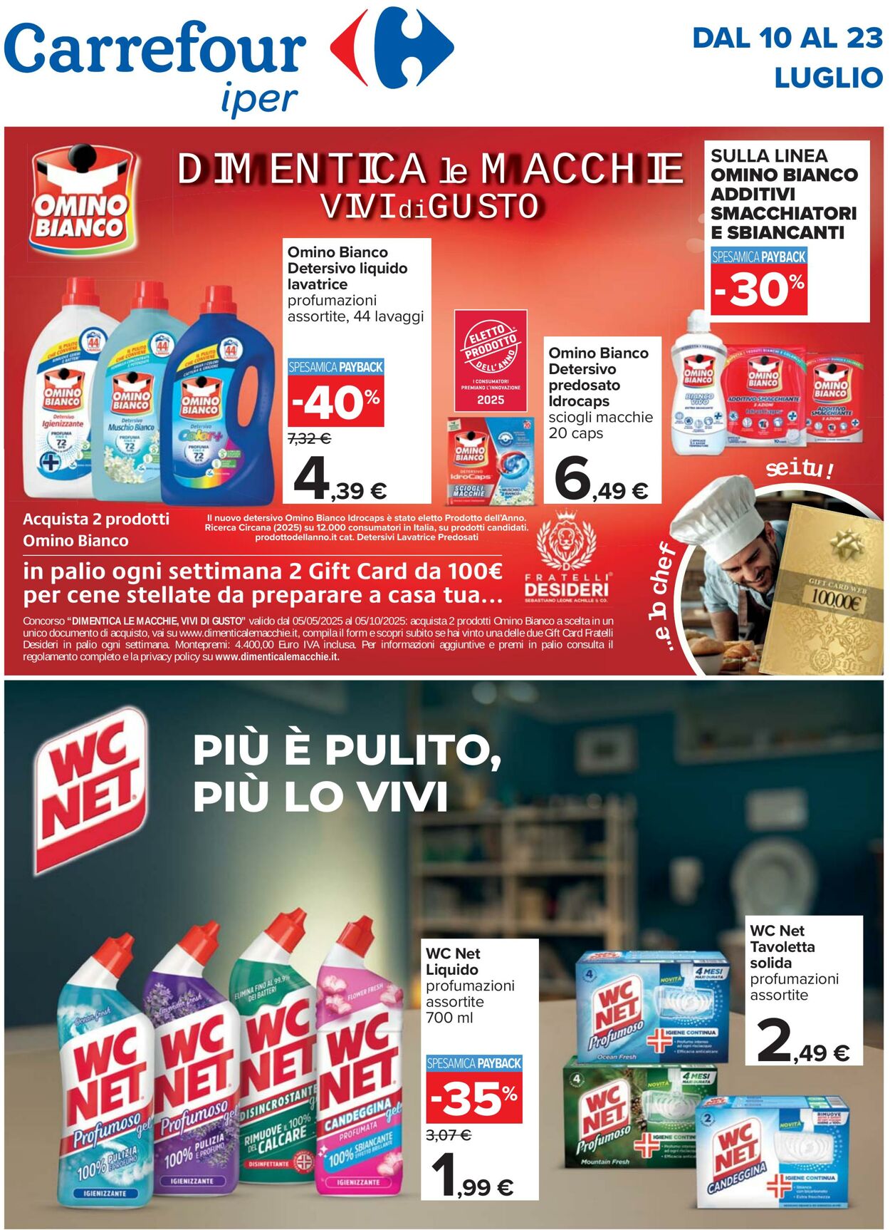 Volantino Carrefour 10.07.2025 - 23.07.2025