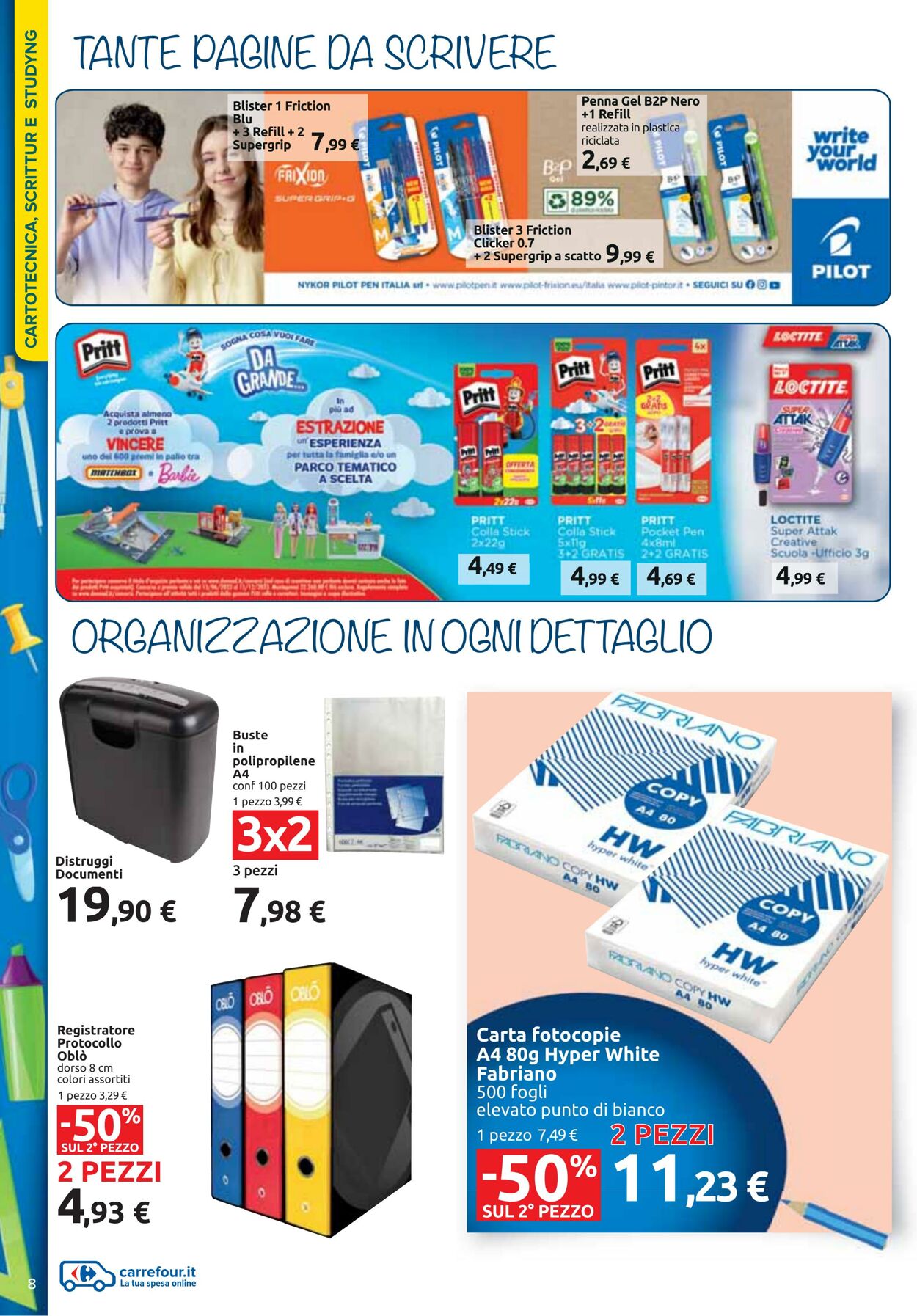 Volantino Carrefour 27.07.2023 - 31.08.2023