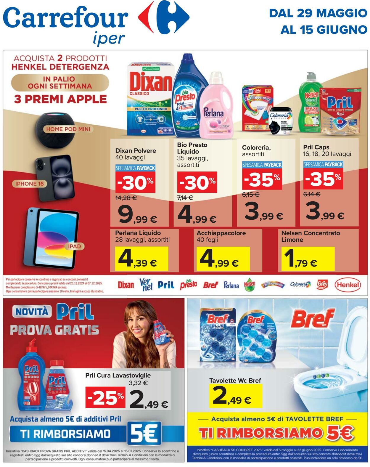 Volantino Carrefour 29.05.2025 - 15.06.2025