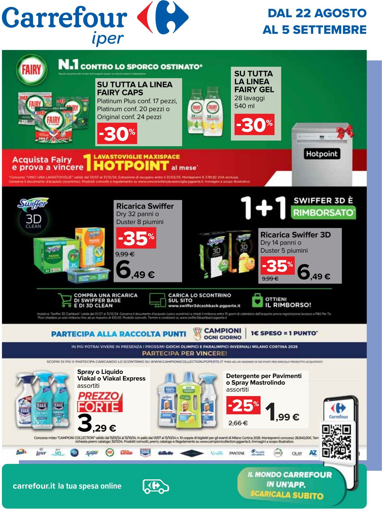 Volantino Carrefour 22.08.2024 - 05.09.2024