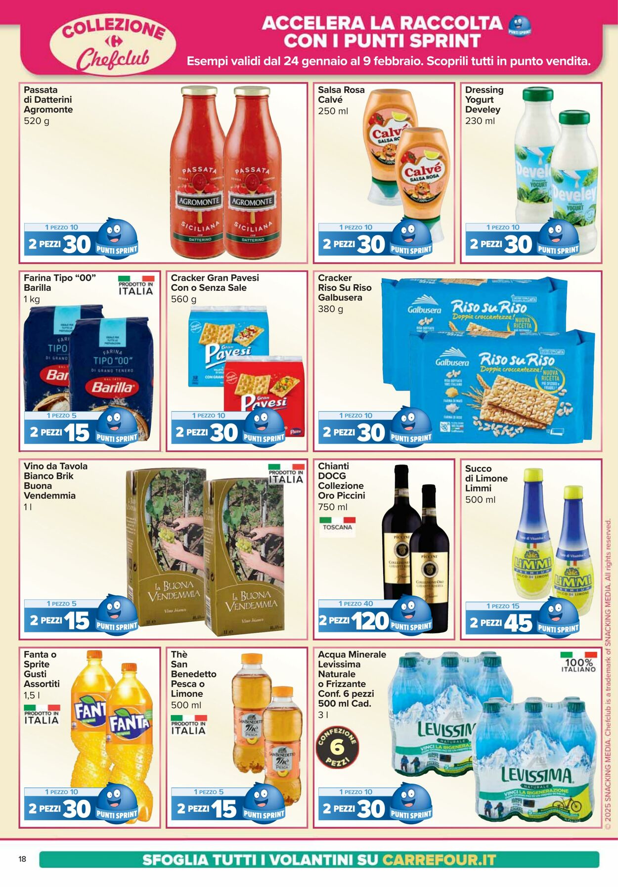 Volantino Carrefour 24.01.2025 - 09.02.2025