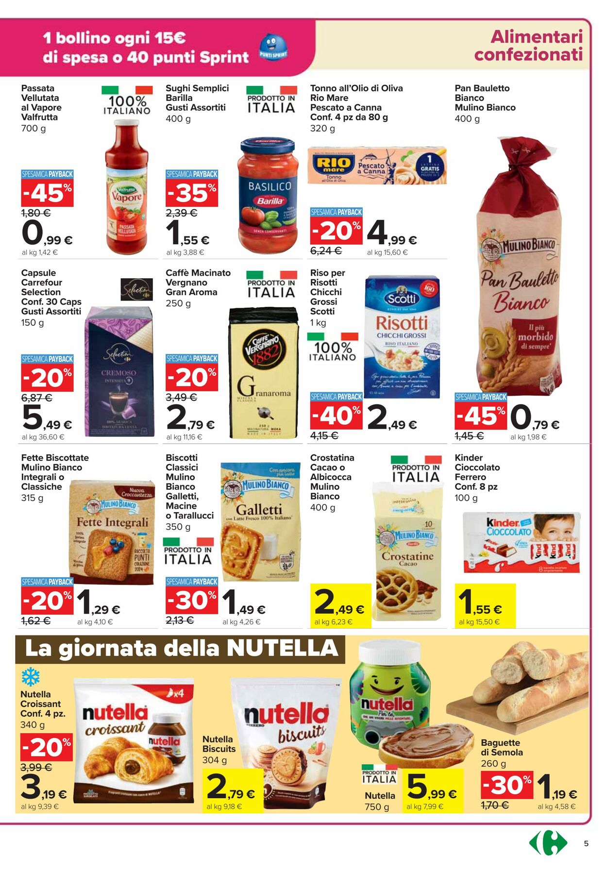 Volantino Carrefour 24.01.2025 - 09.02.2025